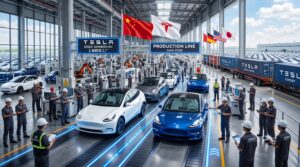 Tesla's China-made EV Sales Rise 24.4% Year on Year in June