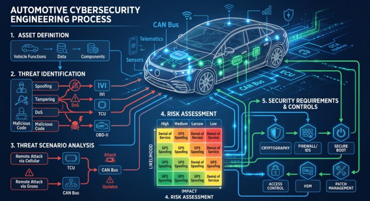Automotive Cybersecurity Engineering Starts with Threat Analysis and Risk Assessment (TARA)