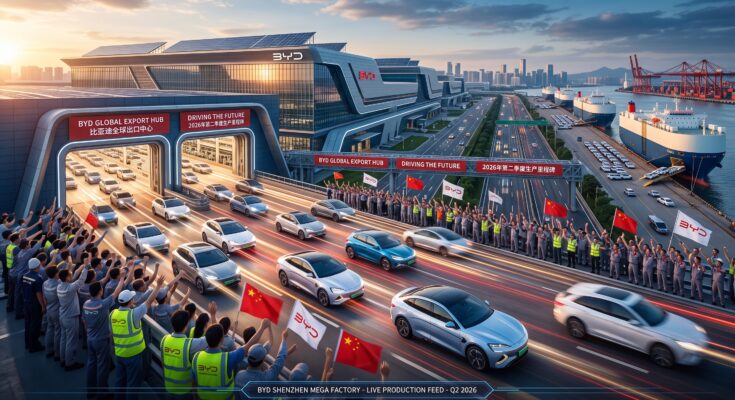 BYD Set to Crush Tesla Again in Q2 EV Sales with 557,000 Deliveries