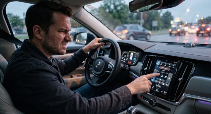 Drivers Are Not Happy With Their Cars' Screens