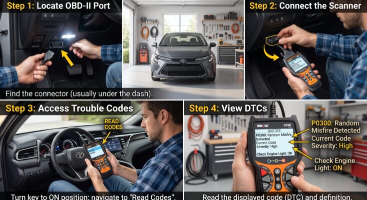 How to Use a Diagnostic Car Code Reader