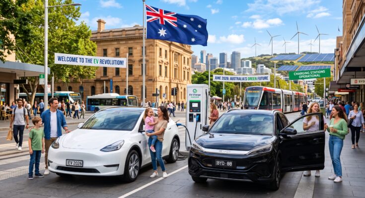 Tesla and BYD Smash EV Sales Records as Electric Cars Reach 23.4 Pct Share in Landmark Month for Australian Electric Transition