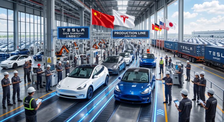 Tesla's China-made EV Sales Rise 24.4% Year on Year in June