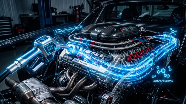 Can E-Fuels Save the V8 How Synthetic Gasoline Is Keeping ICE Supercars Alive