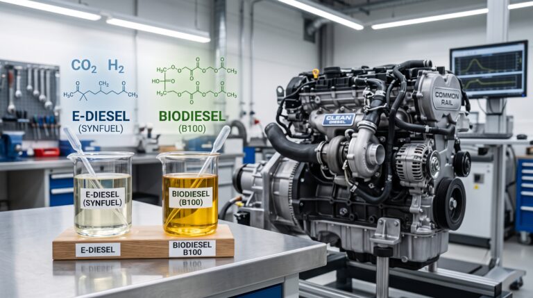E-Diesel vs. Biodiesel Understanding the Differences in Engine Performance and Emissions